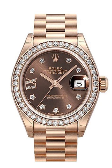 rolex ladies datejust steel rose gold|rolex datejust 28mm rose gold.